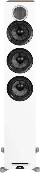 Elac - Debut Reference Floorstanding Speaker - White/Oak