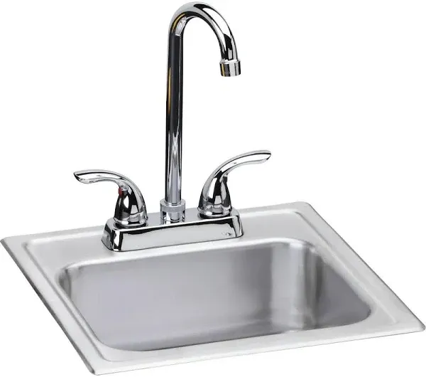 Elkay Dayton Single Bowl Drop-In Bar Sink DSEP1515C