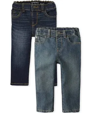 The Children's Place Baby Boys' and Toddler Multipack Basic Stretch Skinny Jeans