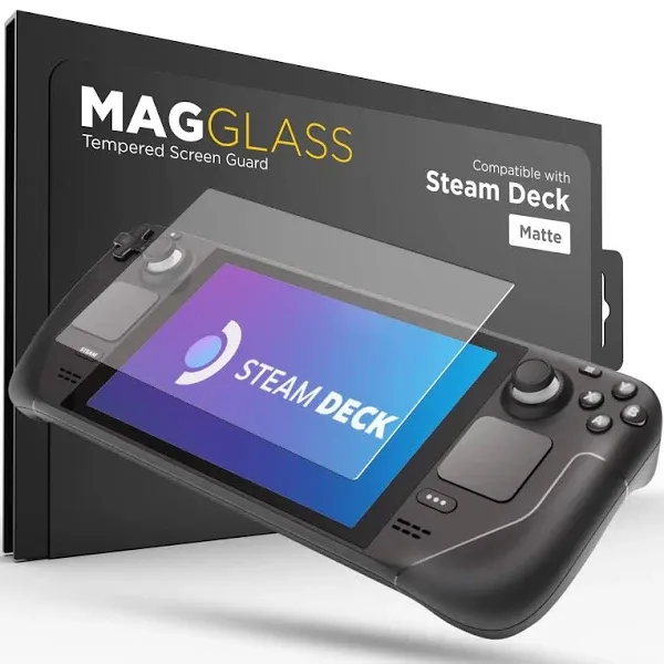 Magglass Tempered Glass Screen Protector for Steam Deck OLED/Steam Deck