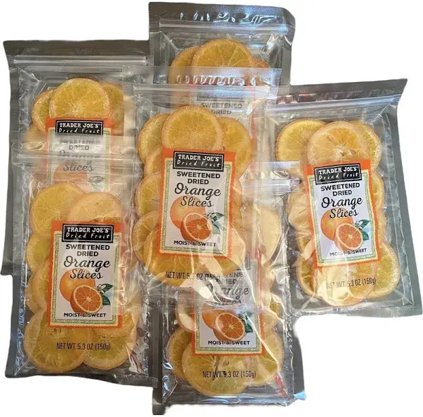 Trader Joe's Sweetened Dried Orange Slices