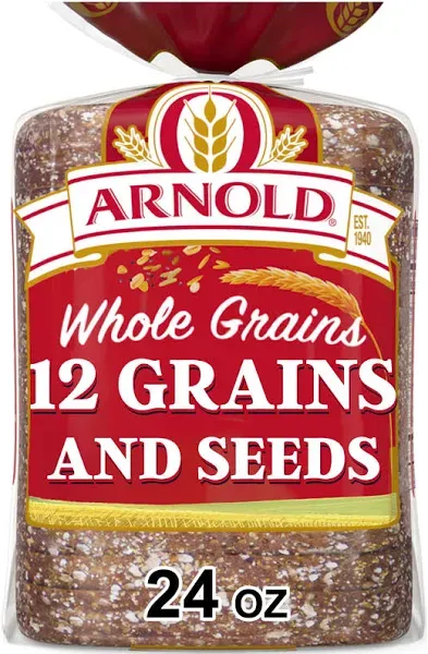 Arnold Whole Grains Bread 24 oz