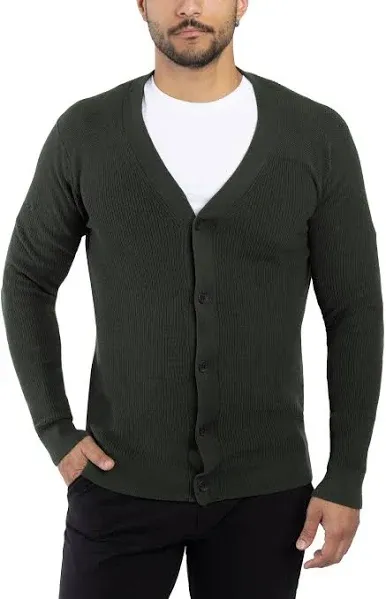 X RAY Men's Cotton Cardigan Sweater