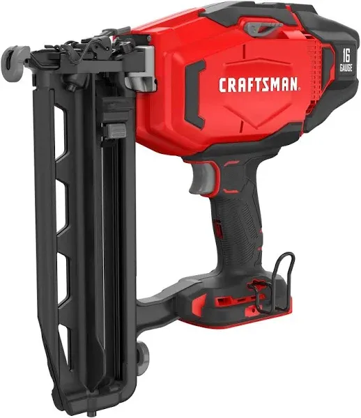 CRAFTSMAN V20 Cordless Finish Nailer Kit, 16GA with EXTRA Lithium Ion Battery, 2.0-Amp Hour (CMCN616C1 & CMCB202)