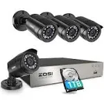 ZOSI 1080P Security Camera System