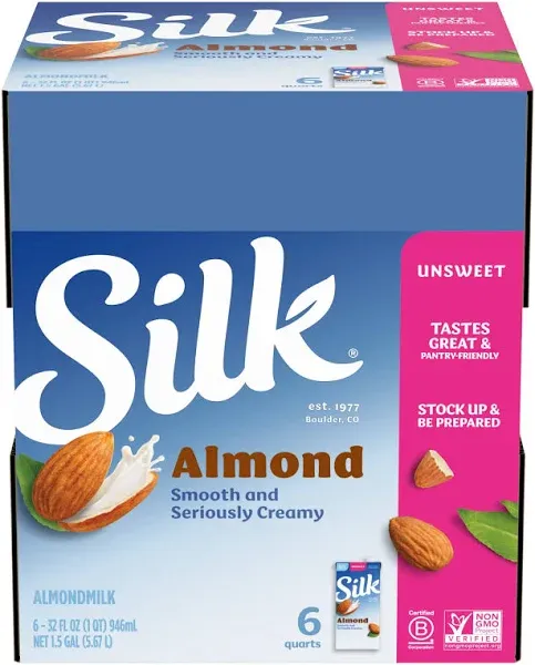 Silk Almond Milk Unsweetened