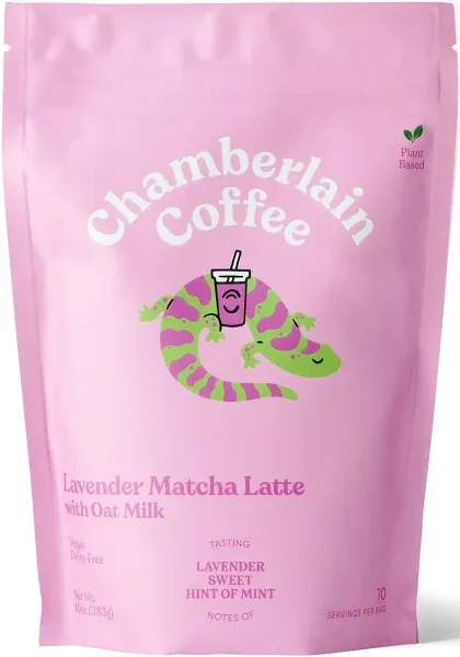 Chamberlain Coffee Oat Milk, Blue Blue Matcha Latte (10 oz)