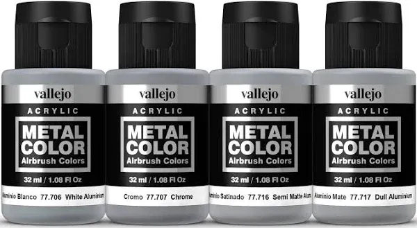 Acrylicos Vallejo Metal Color Set