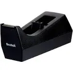 Scotch Desk Tape Dispenser, 1in. Core, Black