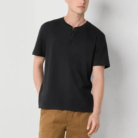 GAP Men's Short Sleeve Everyday Soft Henley