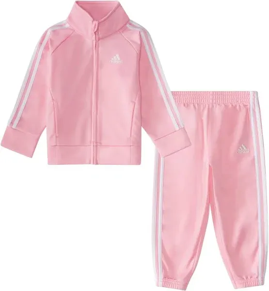 adidas Baby Girls Tricot Track Suit 2 piece Set