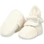 Zutano Cozie Fleece Gripper Baby Bootie - Cream