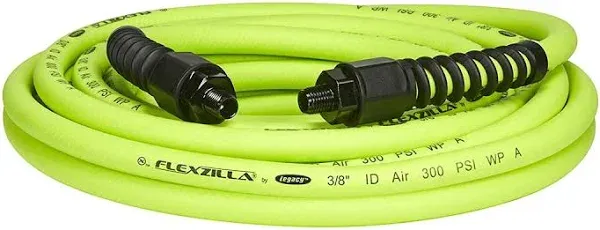 Legacy Manufacturing® HZP3825YW2 - Flexzilla™ 3/8&quot; x 25&#039; Pro Polymer Air Hose