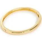 Gorjana Paseo Cuff Gold Bangle Bracelet 6mm