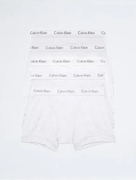 CALVIN KLEIN MENS 100% TRUNK 5 PACK SIZE MEDIUM