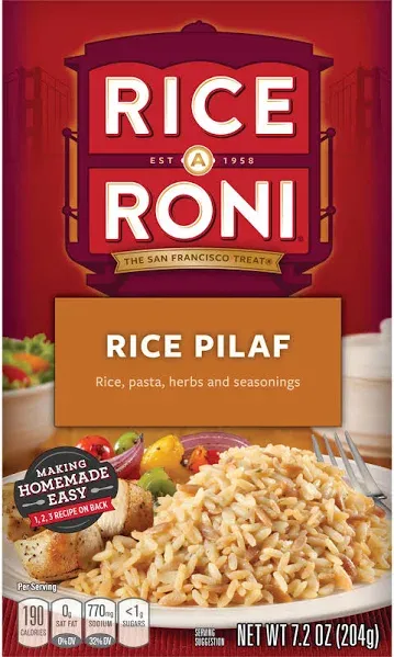 Rice a Roni Rice Pilaf