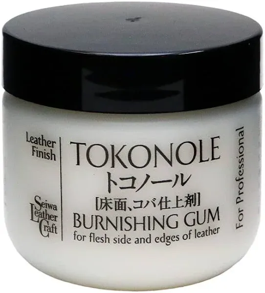 Seiwa Tokonole Leather Finish Burnishing Gum Clear Leathercraft