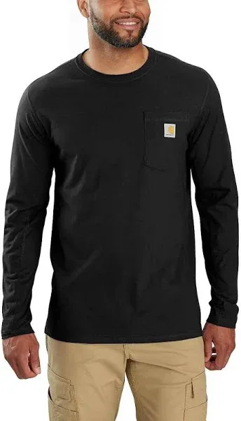 Carhartt Men's Force Relaxed Fit Midweight Long-Sleeve Pocket T-Shirt