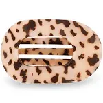 Teleties - Blonde Tortoise Small Flat Round Clip