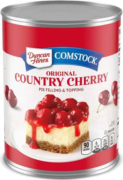 Duncan Hines Comstock Original Country Cherry Pie Filling & Topping