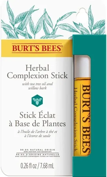 Burt's Bees Herbal Blemish Stick, Tea Tree Oil (8 ml)