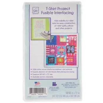 June Tailor JT-424 T-Shirt Project Fusible Interfacing-60<wbr/>&#034;X72&#034;