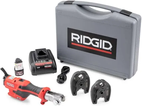 Ridgid 72553 Mini Press Tool RP-115 Battery Kit with ProPress Jaws