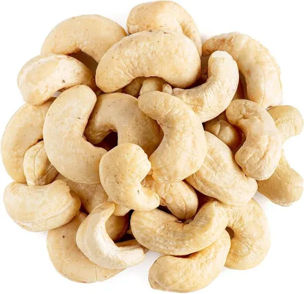 Whole Cashew Organic Nut - Unroasted and Unsalted - Organic Cashews Unsalted Cashew Unroasted Nuts