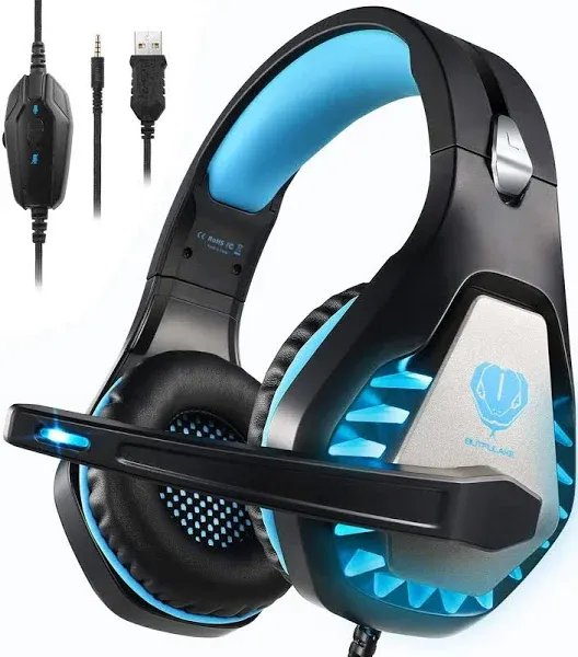 Gaming Headset for PS4, Xbox , PC, PS5, Laptop, Mac, Nintendo Switch, 3.5MM N...