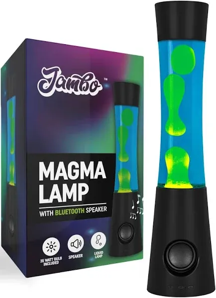 JAMBO Bluetooth Speaker Liquid Lamp