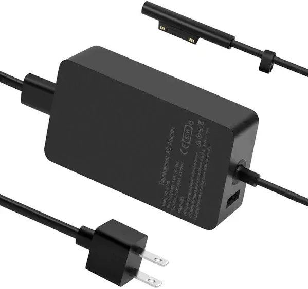 Surface Pro 6 Pro 7 Charger, 65W Power Supply Adapter for Microsoft Surface Pro