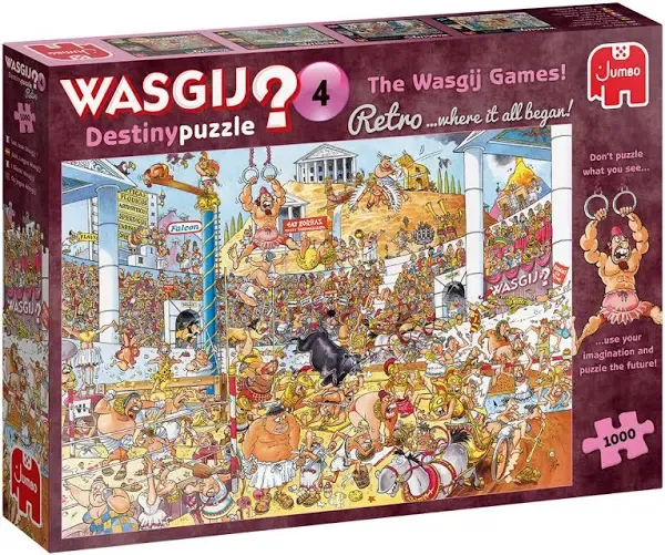 Wasgij Retro Destiny 4 1000 Piece Jigsaw Puzzle