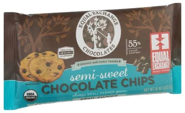 Equal Exchange Chocolate Chips Organic