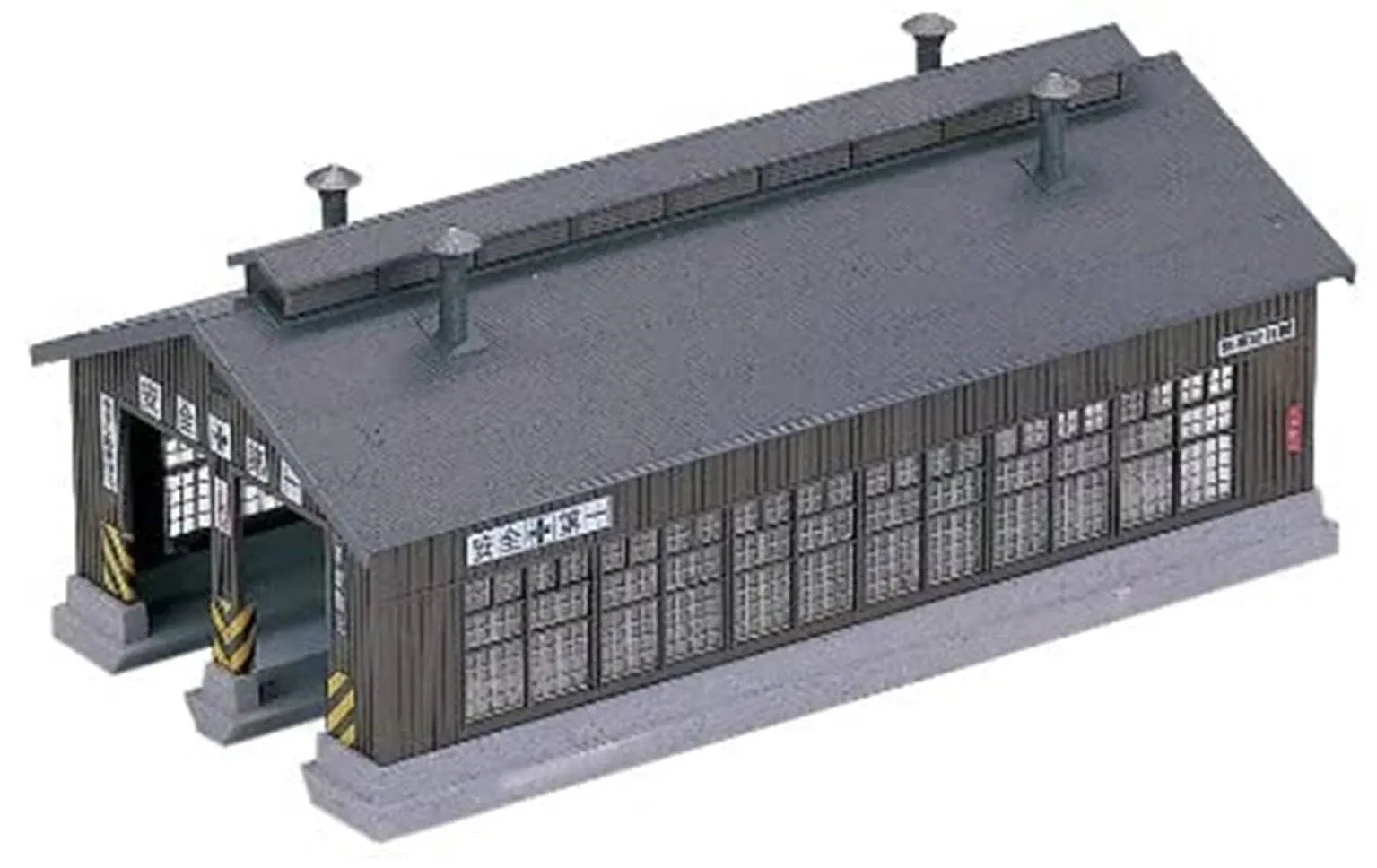 Kato N Scale 1/150 : 23-225 Structures Wood 2-stall Engine House Kit