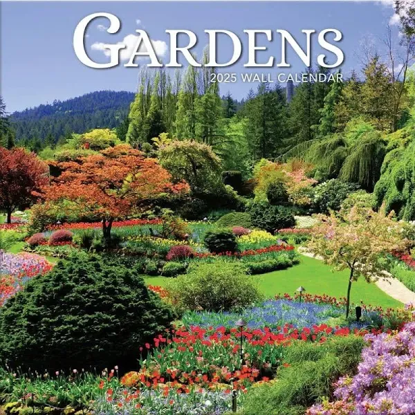 Turner Licensing Gardens 2025 Wall Calendar