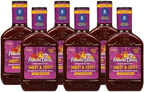 Famous Dave's Sweet & Zesty BBQ Sauce