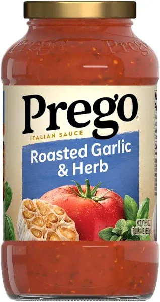 Prego Roasted Garlic & Herb Italian Pasta Sauce