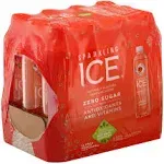 Sparkling Ice Sparkling Water, Peach Nectarine, 12 Pack - 12 pack, 17 fl oz bottles