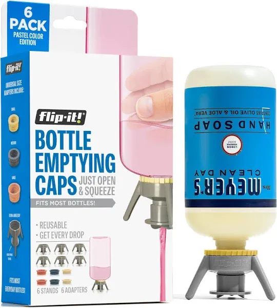 Flip-It! Bottle Emptying Kit Deluxe 6-Pack