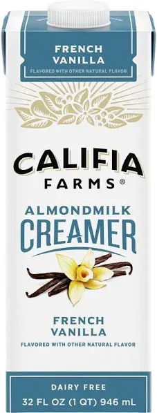 Califia Farms Vanilla Almondmilk Coffee Creamer with Coconut Cream