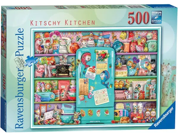 Ravensburger Aimee Stewart Kitschy Kitchen 500 Piece Puzzle