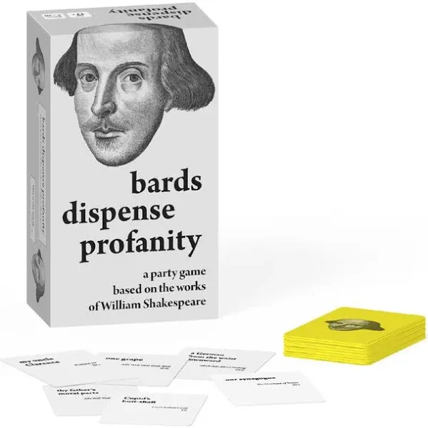 Bards Dispense Profanity: A Party Game Based on the Works of William Shakespeare