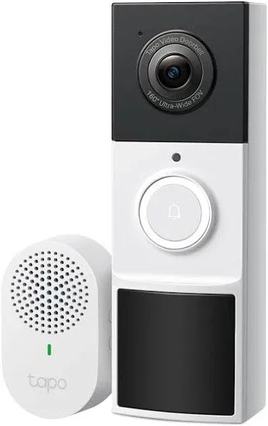 Tapo 2K Smart Battery Video Doorbell