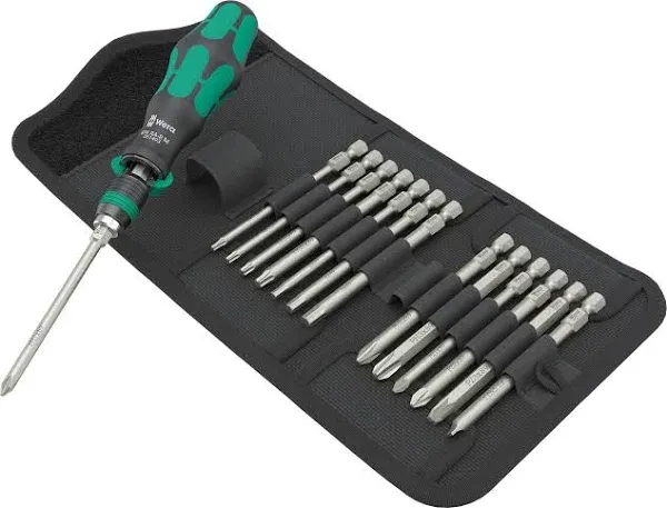 Wera 838 Bitholding Screwdriver with ratchet functionality