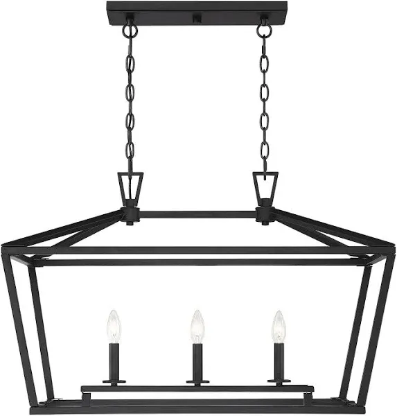 Savoy House Townsend 3-Light Linear Chandelier