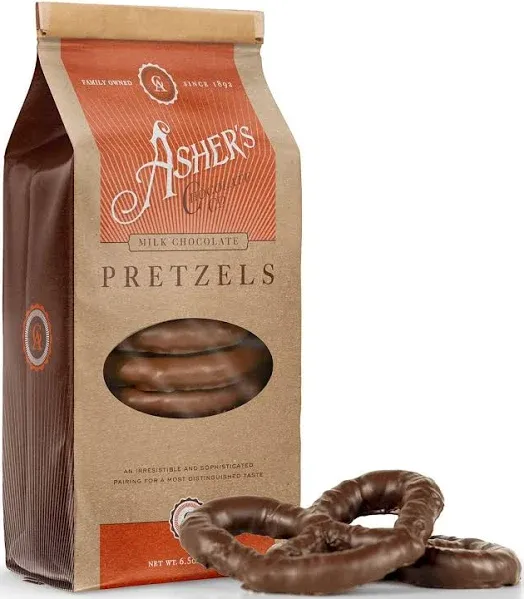 Asher's Milk Chocolate Pretzels