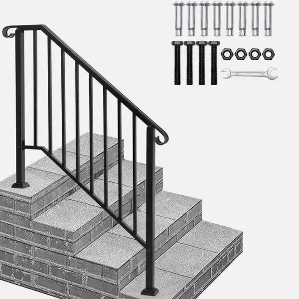 Karl Home Transitional Handrail Stair Railing