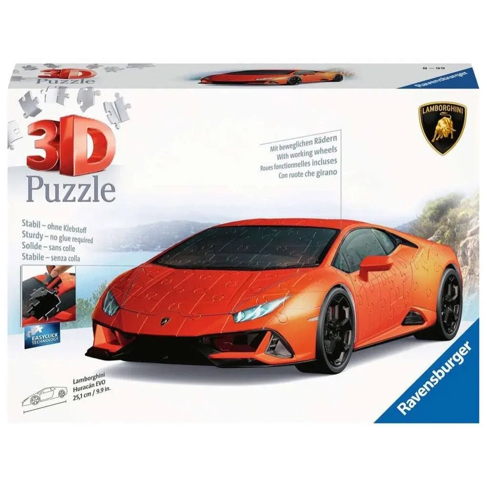 Ravensburger Lamborghini Huracan Evo 3D Puzzle