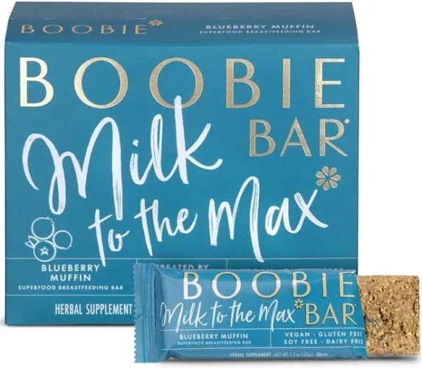 Boobie Bars The Original Lactation Bar (6 Pack)