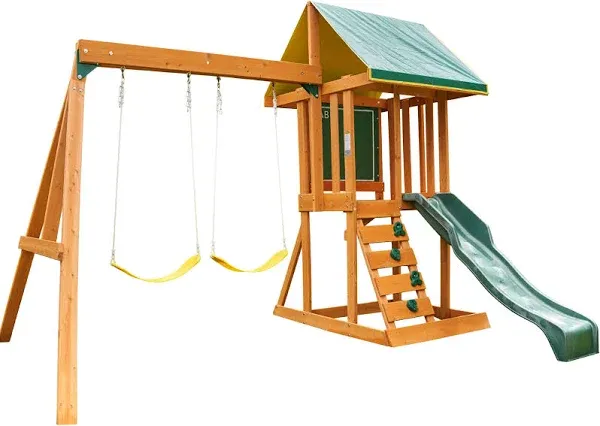 KidKraft Appleton Wooden Swing Set